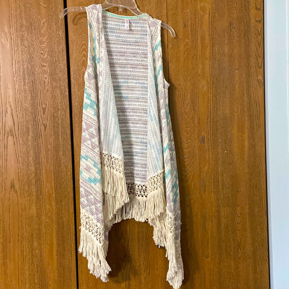 Boho womens vest